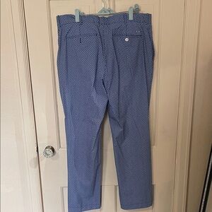 RLX Ralph Lauren Navy Microdot Men's Dress Pants